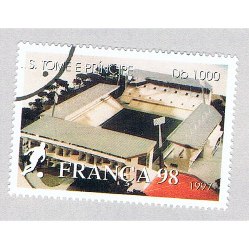 St Thomas & Prince  Used Stadium G 1 1998 (BP81612)