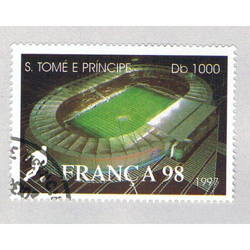 St Thomas & Prince  Used Stadium H 1997 (BP81701)