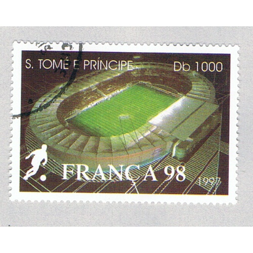 St Thomas & Prince  Used Stadium H 1997 (BP81704)