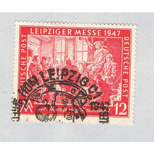 Germany 580 Used Leipzig autumn fair 2 1947 CV 1.90 (BP81708)