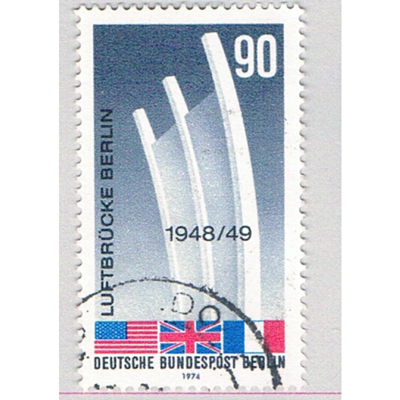 Germany Berlin 9N346 Used Airlift Monument 1974 CV 1.25 (BP82018)