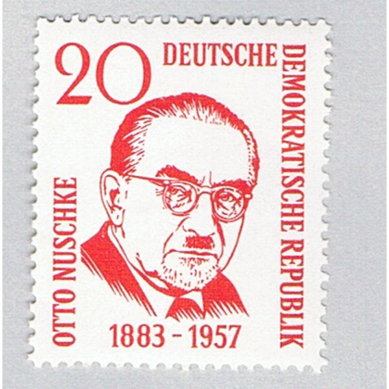 Germany DDR 417 MNH Nuschke Otto 1958 (BP82107)