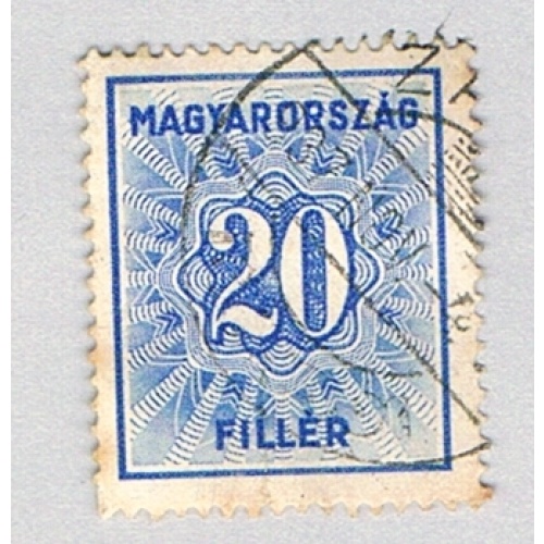 Hungary J137 Used Numeral 2 1934 (BP82325)
