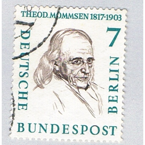 Germany Berlin 9N148 Used Theodor Mommsen 1958 (BP82423)