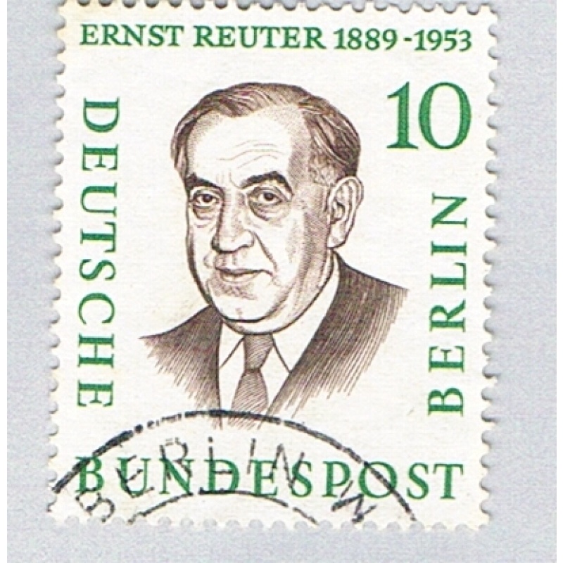 Germany Berlin 9N150 Used Prof Ernst Reuter 1958 (BP82424)
