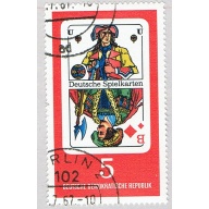 Germany DDR 941 Used Playing Cards 1967 (BP82501)