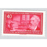 Germany DDR 249 MNH Liebknecht Wilhelm 1955 CV 2.10 (BP82619)