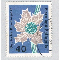 Germany 860 Used Stampexhibition Flora 1963 (BP82715)