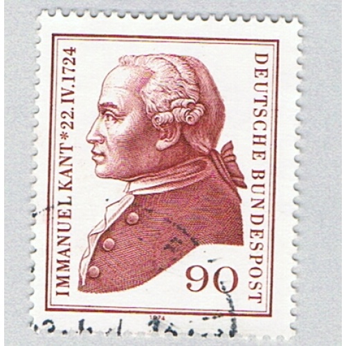 Germany 1144 Used Immanuel Kant 1974 (BP82716)