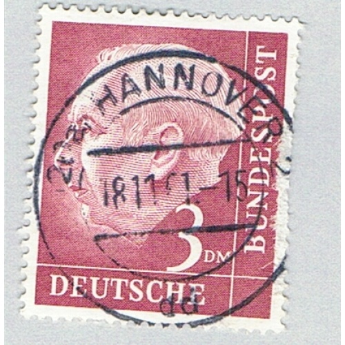 Germany 9N212 Used Theodor Heuss  1954 (BP82722)