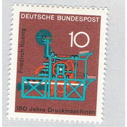 Germany 978 MNH Koenig Printing Press 1 1968 (BP82822)