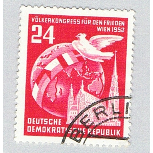 Germany DDR 118 Used Peace dove 1952 CV 1.60 (BP82917)