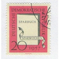 Germany DDR 368 Used Savings book 1957 (BP82929)