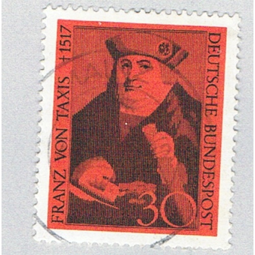Germany DDR 971 Used Franz von Taxis 1967 (BP83002)