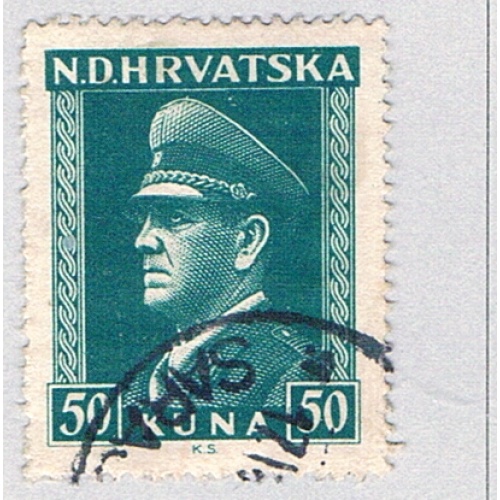 Croatia 78 Used Ante Pavelich 1943 (BP83026)