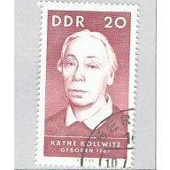 Germany DDR 938 Used Kathe Kollwitz 1967 (BP83109)