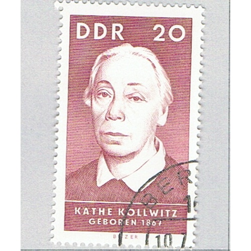 Germany DDR 938 Used Kathe Kollwitz 1967 (BP83109)