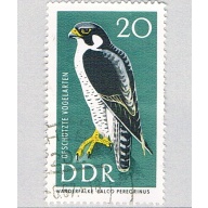 Germany DDR 917 Used Peregrine Falcon 1967 (BP83114)