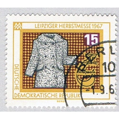 Germany DDR 950 Used Fur Coat 1967 (BP83311)