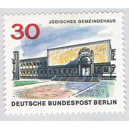 Germany Berlin 9N226 MLH Jewish Town Hall 1966 (BP83319)