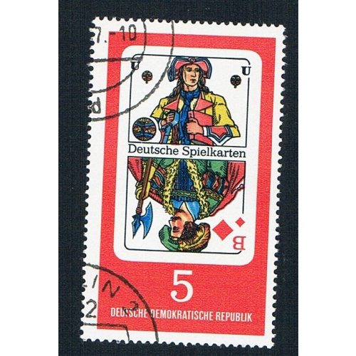 Germany DDR 941 Used Playing Cards 1967 (BP83501)