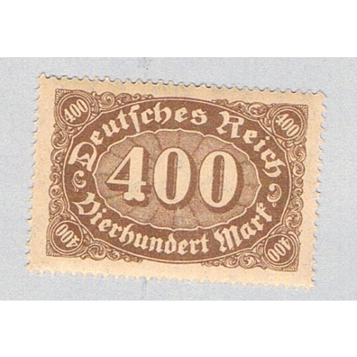Germany 202 MNH Numeral 400 1922 (BP83614)