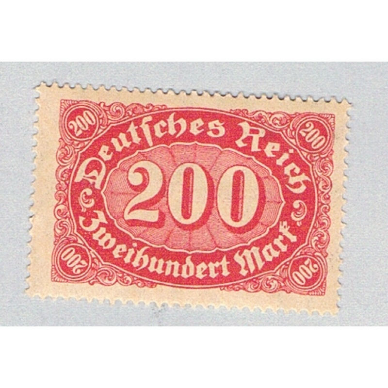 Germany 200 MNH Numeral 200 1922 (BP83618)