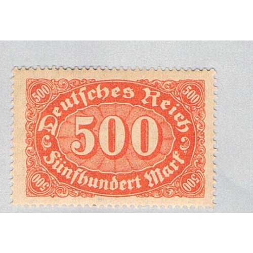 Germany 203 MNH Numeral 500 1922 (BP83619)