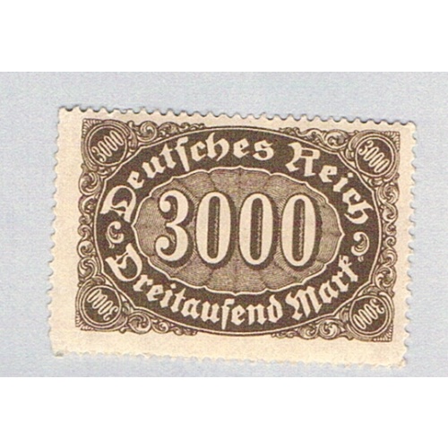 Germany 206 MNH Numeral 3000 1922 (BP83620)