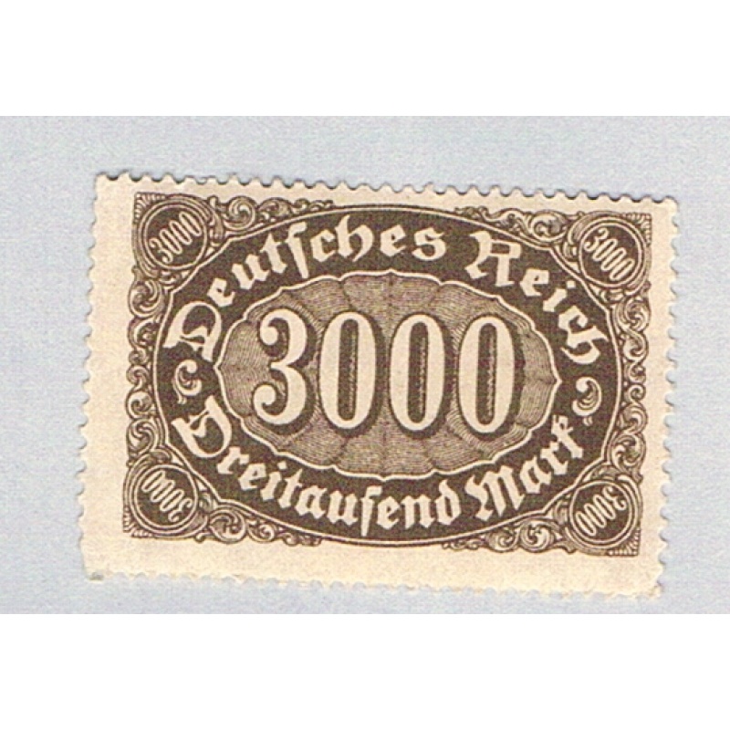 Germany 206 MNH Numeral 3000 1922 (BP83620)
