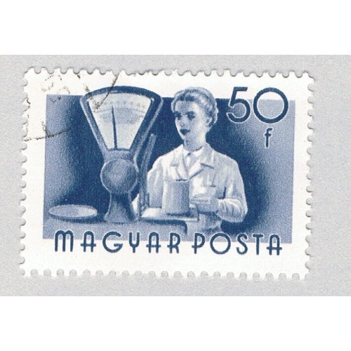 Hungary 1122 Used Worker 1955 (BP83709)