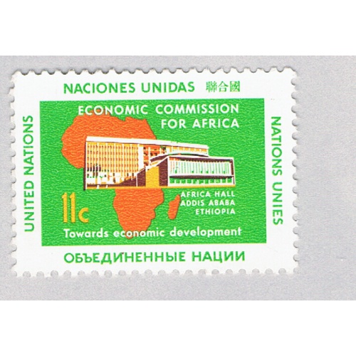 UN NY 96 MNH Africa Hall 1961 (BP83720)