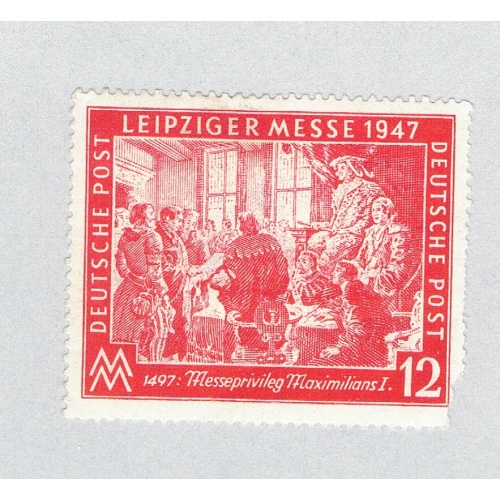 Germany 580 MLH Leipzig autumn fair 1 1947 (BP83803)