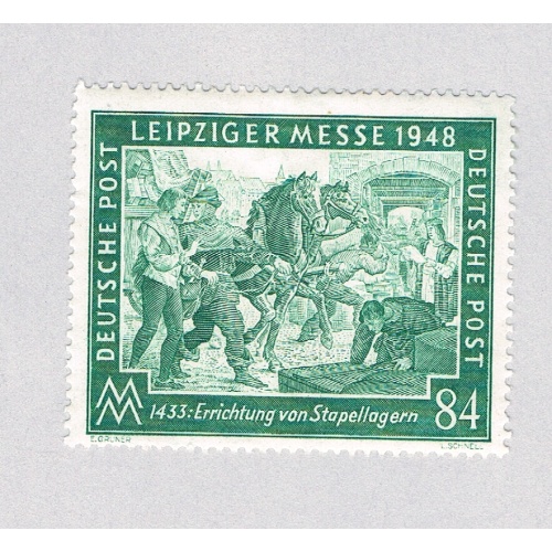 Germany 583 MLH Leipzig autumn fair 1 1947 (BP83805)