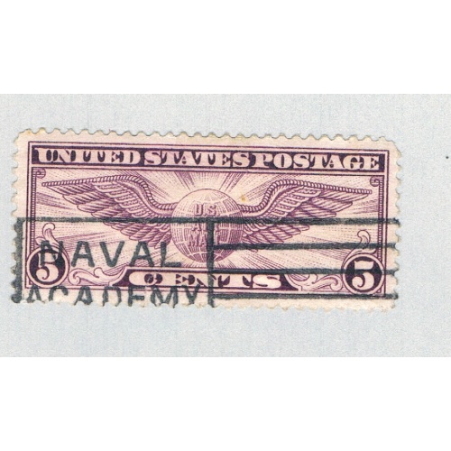 US C12 Used Airmail violet 5c 1930 (BP83903)