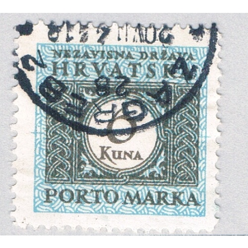 Croatia J16 Used Postage Due 6k 2 1943 (BP84134)