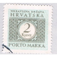 Croatia J22 Used Postage Due 2k 1942 (BP84135)