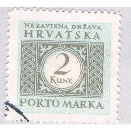 Croatia J22 Used Postage Due 2k 1942 (BP84135)