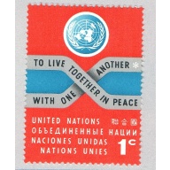 UN NY 104 MNH To live together 1962 (BP84316)