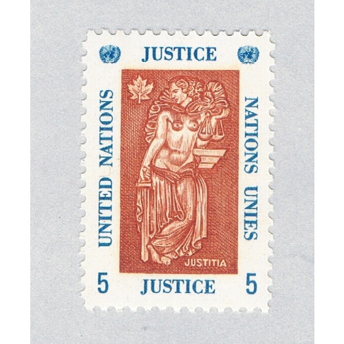 UN NY 171 MNH Justice 1967 (BP84321)