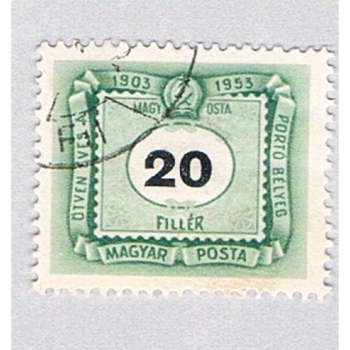 Hungary  Used Numeral 20 green  (BP84508)