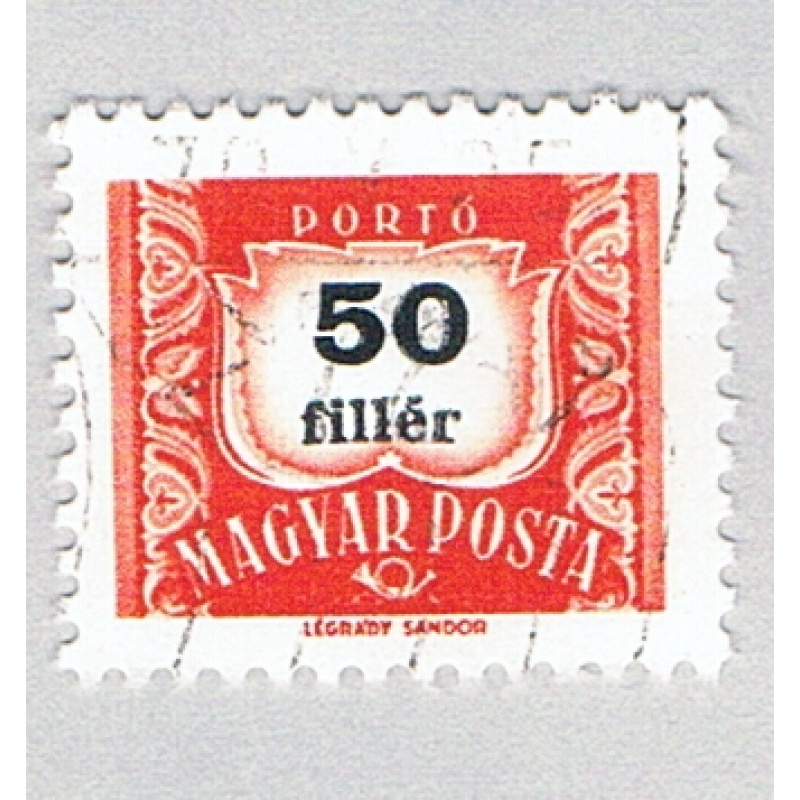 Hungary  Used Numeral 50 red  (BP84516)