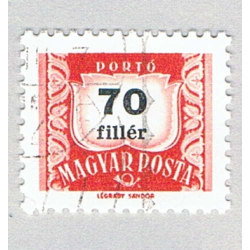 Hungary  Used Numeral 70 red  (BP84518)