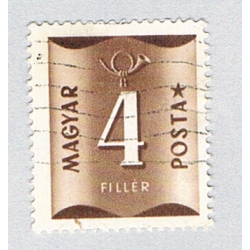 Hungary  Used Numeral 4 brown  (BP84519)