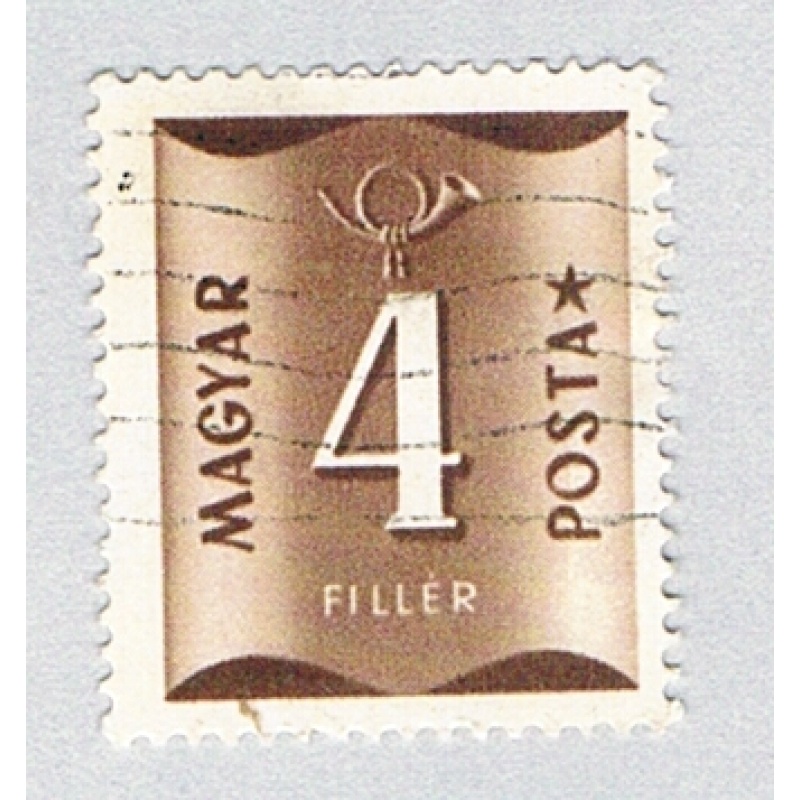 Hungary  Used Numeral 4 brown  (BP84519)