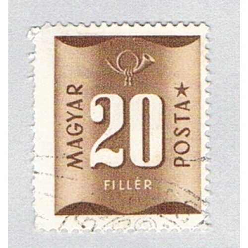 Hungary  Used Numeral 20 brown  (BP84523)