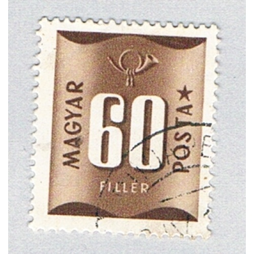 Hungary  Used Numeral 60 brown 1  (BP84527)