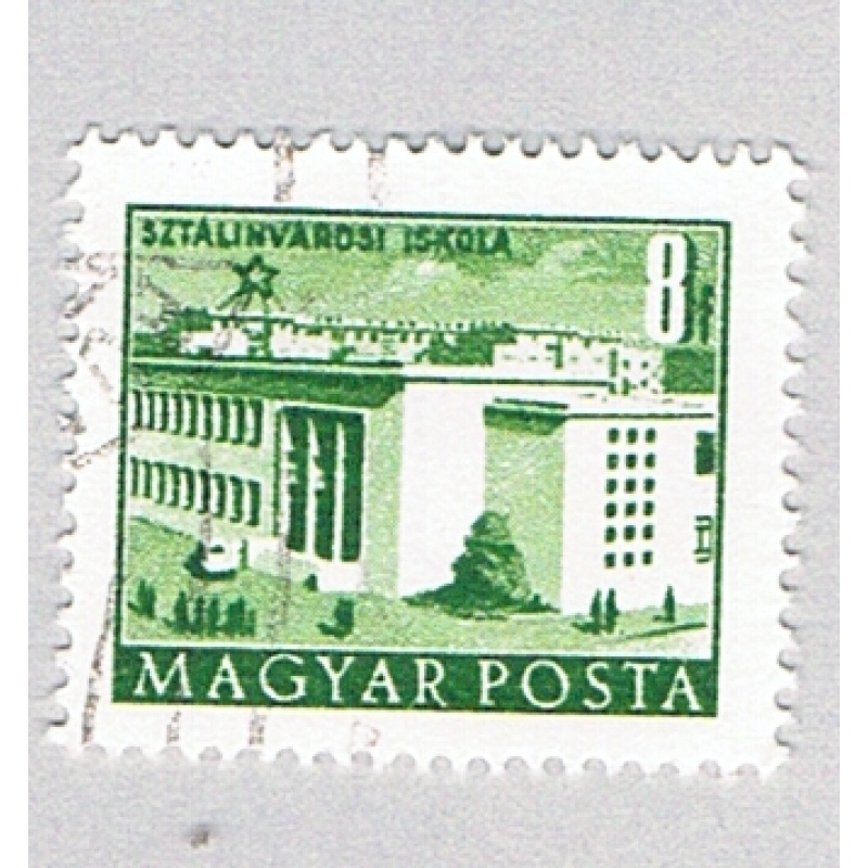 Hungary  Used Building green  (BP84533)