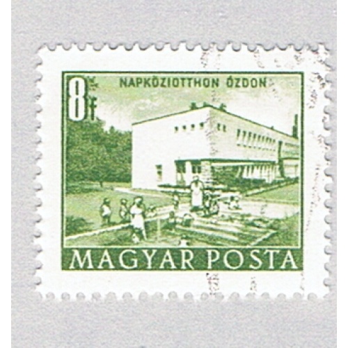 Hungary  Used Building green  (BP84537)