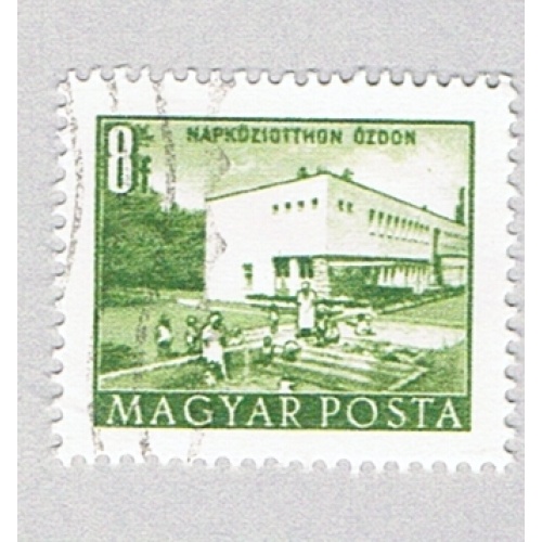 Hungary  Used Building green  (BP84538)